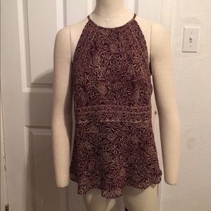 Ann taylor sleeveless top size 4